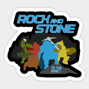 Rockstone team colorful Sticker